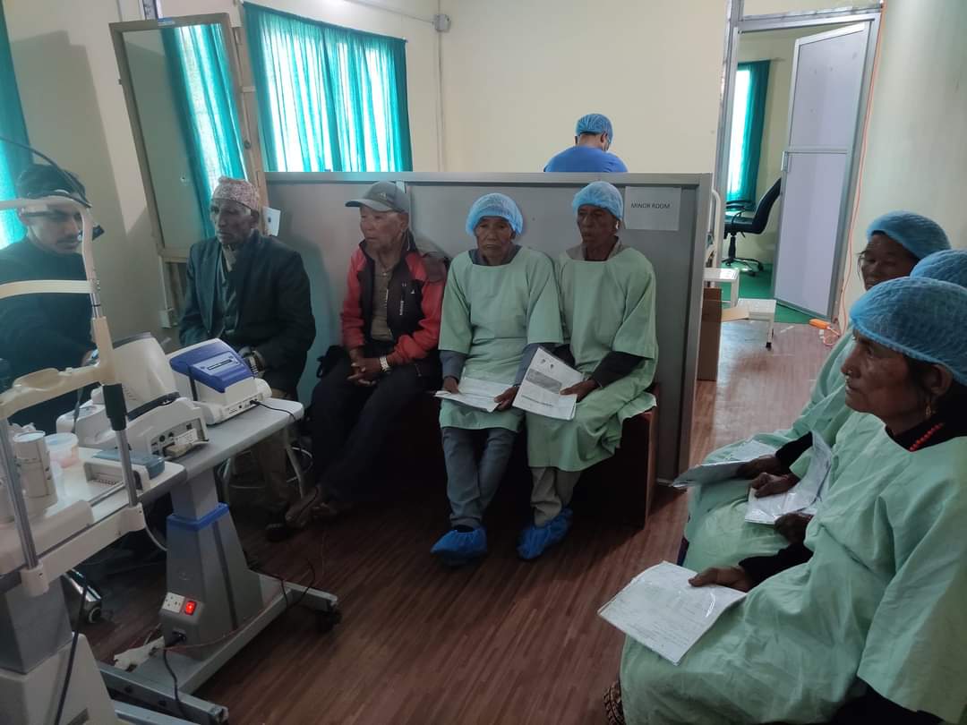  Vision Cataract Treatment Camp 